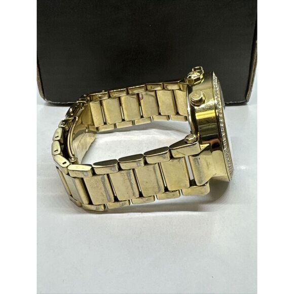 Michael Kors Parker MK5354 Women\'s Gold Stainless Steel Analog Dial Watch JNA231 main image 7